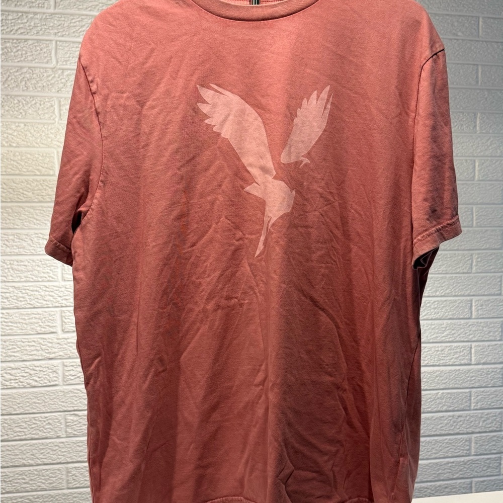 American Eagle Outfitters Brown Short Sleeve Tee‎